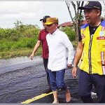Gubernur Tinjau Kerusakan Jalan Lingkar Luar