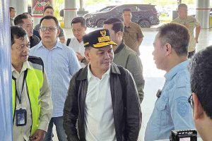 Gubernur Tinjau Posko Terpadu di Bandara Tjilik Riwut
