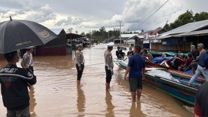 Jalan Palangka Raya-Buntok Terputus