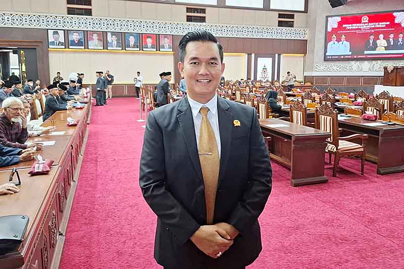 Juru bicara Fraksi Partai Demokrat DPRD Kalimantan Tengah, Hero Harappano Mandouw