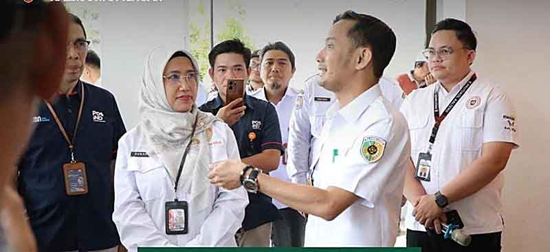 Kadis TPHP Tinjau Opsar Pangan Murah di Kantor Pos 