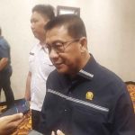 Ketua DPRD Kota Palangka Raya Subandi, saat dibincangi
