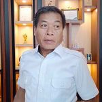 Ketua DPRD Murung Raya, Rumiadi SE SH MH saat diwawancarai