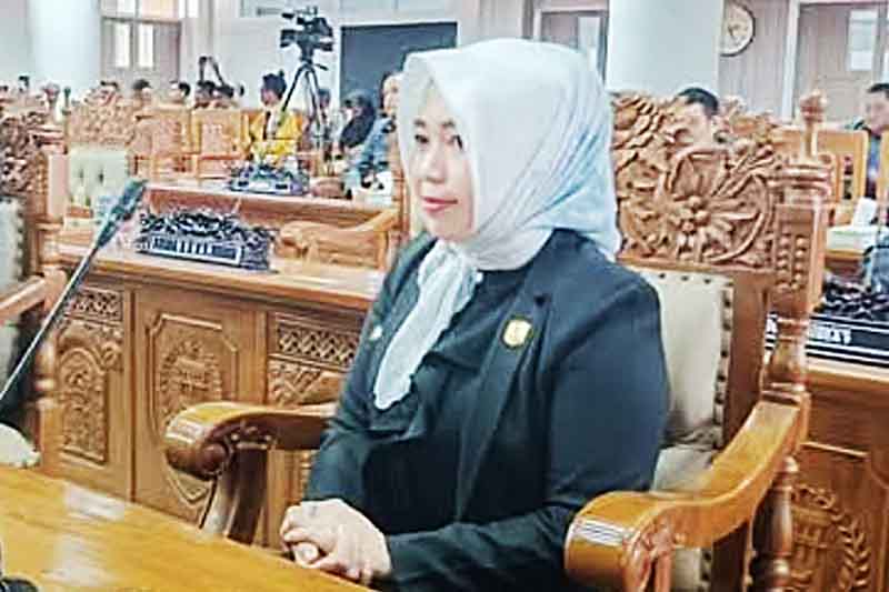 Ketua Komisi II DPRD Kabupaten Pulang Pisau Dewi Sartika.