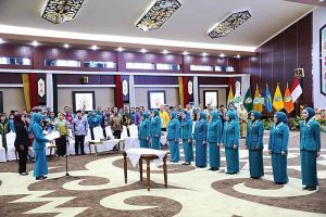 Ketua TP-PKK dan TP Posyandu se-Kalteng Dilantik