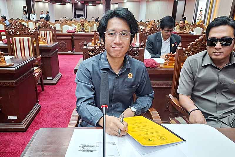 Legislator DPRD Kalimantan Tengah, Okki Maulana