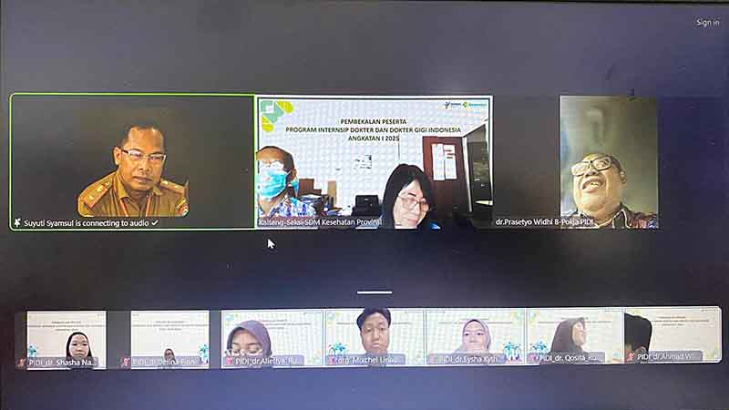 Pembekalan PIDI dan PIDGI Angkatan I 2025 Digelar Daring