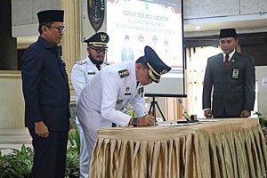 Pemkab Gelar Sertijab Bupati dan Wabup Masa Jabatan 2025-2030