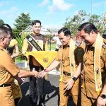 Pemkab Pulpis Gelar Acara Penyambutan Bupati dan Wakil Bupati