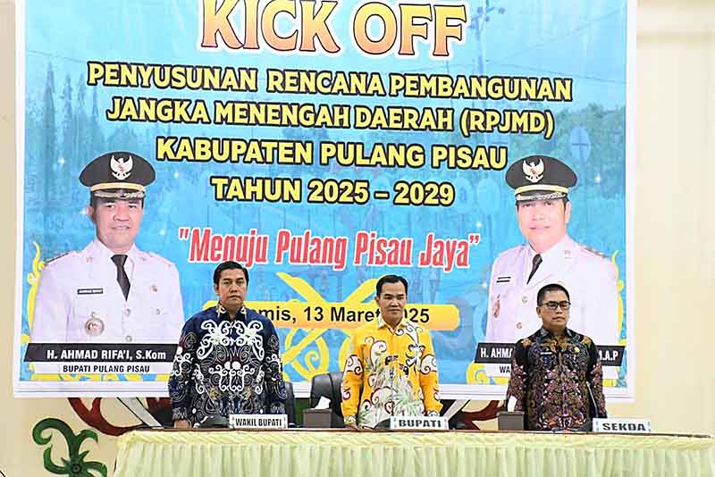 Pemkab Pulpis Kock Off Penyusunan RPJMD 2025-2029