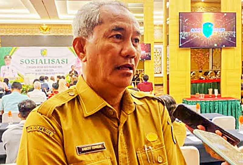 Pj Sekda Kota Palangka Raya, Arbert Tombak