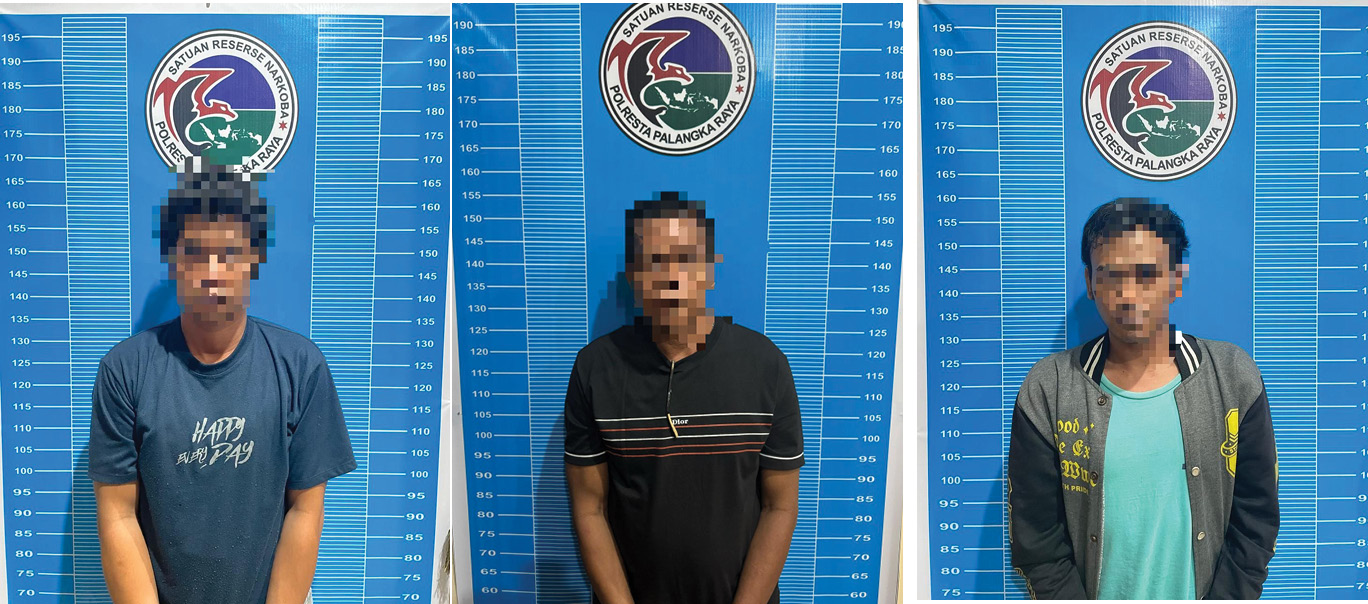 Sehari, Polisi Bekuk Tiga Pengedar Sabu