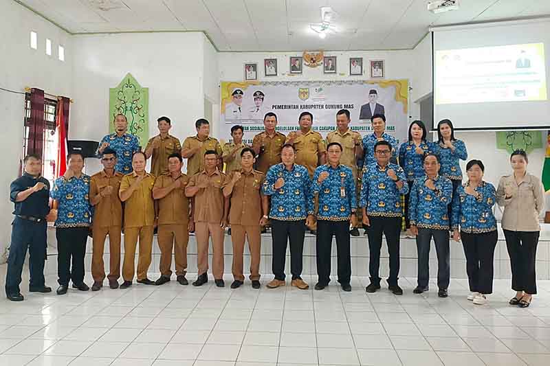 Sosialisasi Pengelolaan Data Fakir Miskin dan Verifikasi Validasi Data Bansos