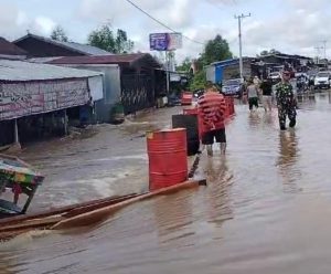 Sungai Muroi Meluap, Ratusan Rumah Terendam