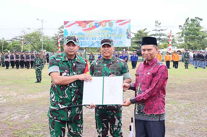 TMMD Tahun 2025 Kodim 1019Ktg Resmi Ditutup 