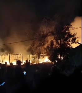 Tiga Rumah di Kotim Ludes Terbakar