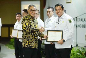 Wabup Hadiri Rakor Tata Kelola Pemerintah Daerah Bebas Korupsi