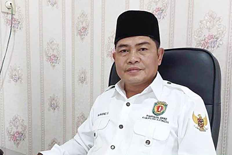 Wakil Ketua I DPRD Kabupaten Katingan, Nanang Suriansyah, SP