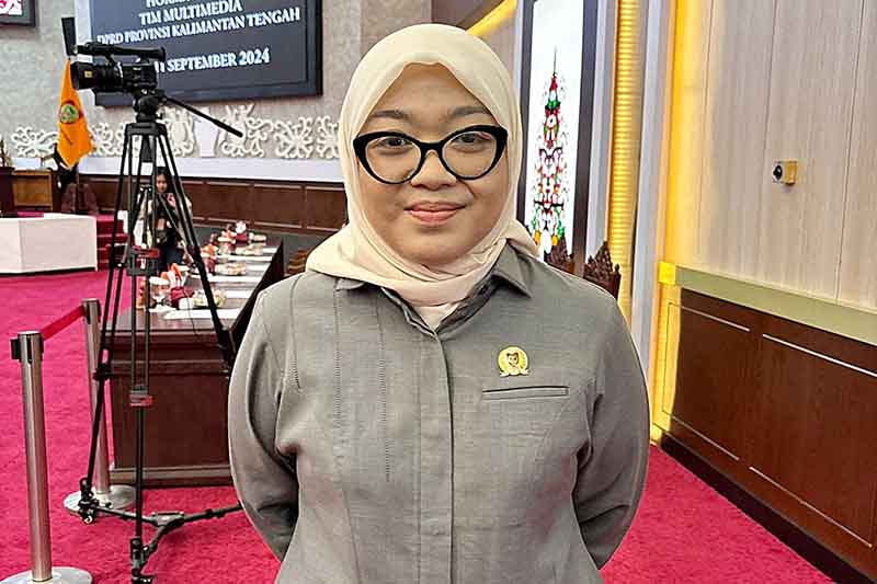 Wakil Ketua I DPRD Kalimantan Tengah, Riska Agustin