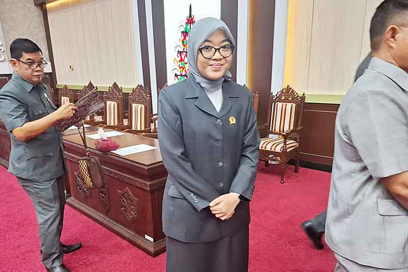 Wakil Ketua I DPRD Provinsi Kalimantan Tengah, Riska Agustin