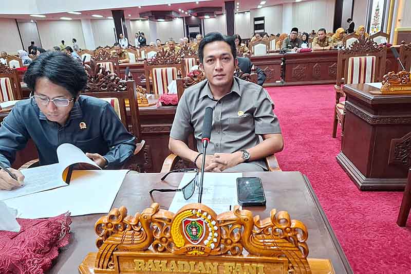Anggota DPRD Kalteng Rahadian Fani