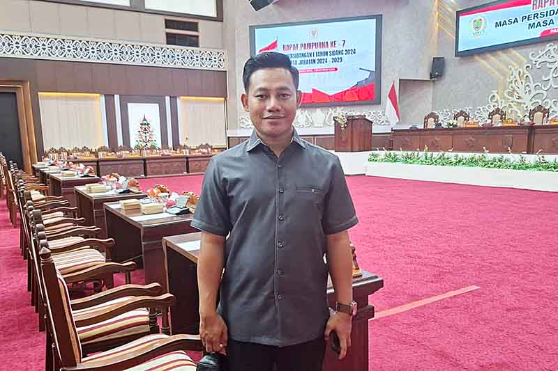 Anggota DPRD Kalteng Wengga Febri Dwi Tananda