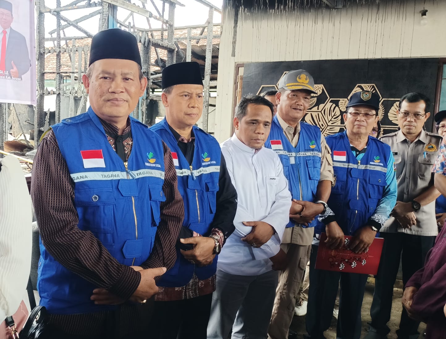 Apresiasi Respon Cepat Bupati Bantu Korban Kebakaran  