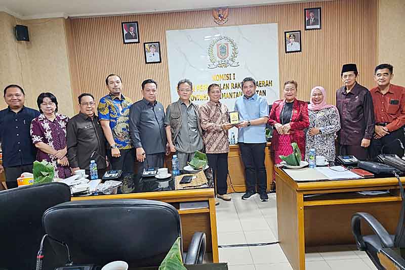 Bahas LKPJ, Pansus DPRD Kalteng Kaji Tiru ke DPRD Kalsel 