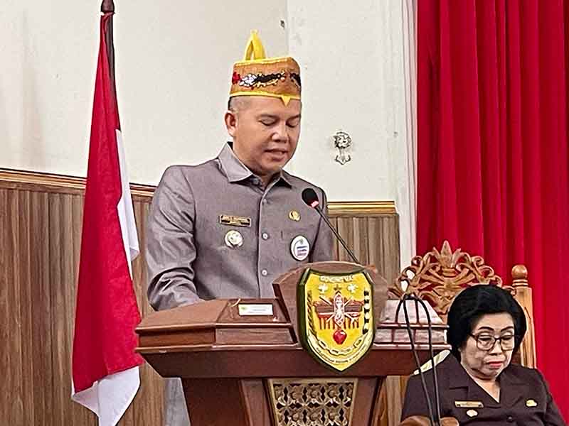 Bupati Ajukan Enam Raperda ke DPRD Gumas