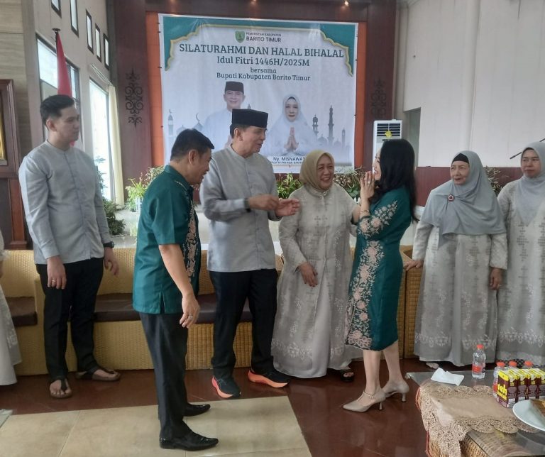 Bupati Bartim Gelar Halalbihalal Idulfitri 1446 H