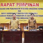 Bupati Buka Rapim Tepra dan Rakordal Triwulan I Tahun 2025