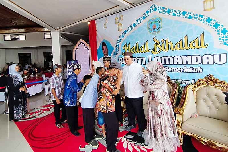 Bupati Halal Bihalal Bersama Masyarakat