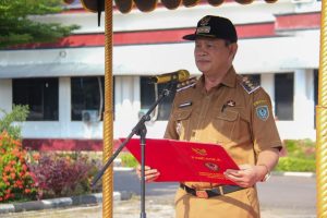 Bupati Pimpin Apel Perdana Pasca Libur Lebaran Idulfitri