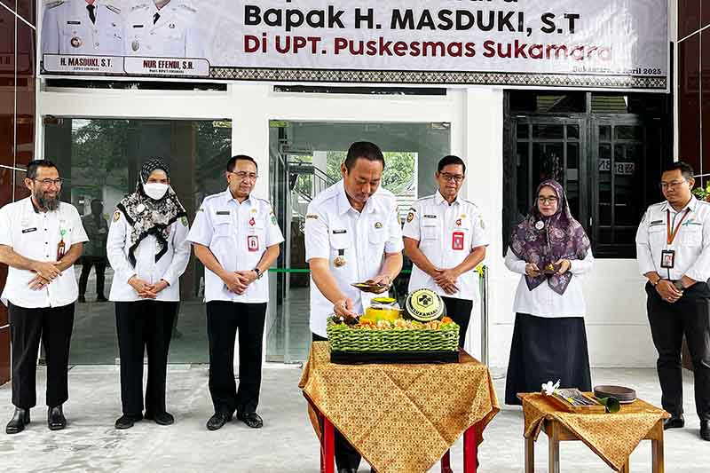 Bupati Resmikan Gedung Baru Puskesmas Sukamara 
