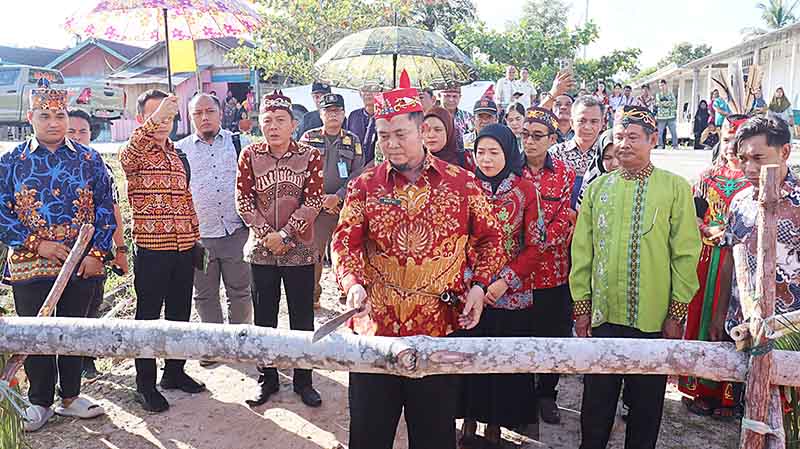 Bupati Safari Nyepi di Kecamatan Tasik Payawan