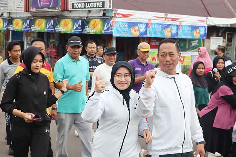 Bupati Sukamara Launching Car Free Day 
