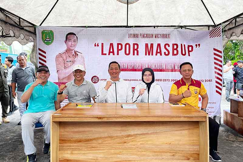 Bupati Sukamara Luncurkan Program Lapor Masbup 