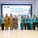 Bupati dan Ketua TP PKK Hadiri Rakor PPS se-Kalteng