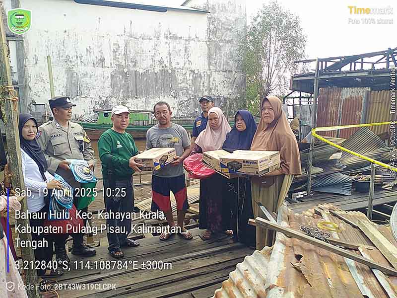 Dewan Salurkan Bantuan Warga Terdampak Kebakaran