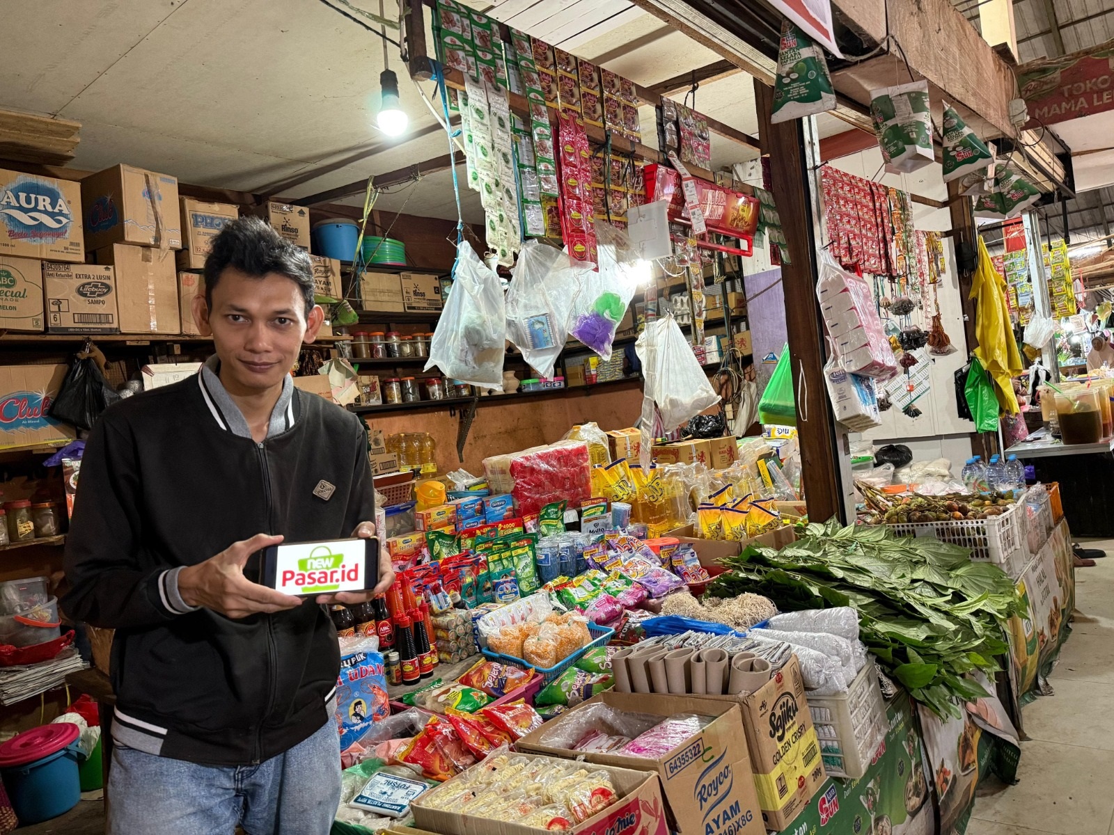 Pasar Kahayan Ikuti Perkembangan Zaman