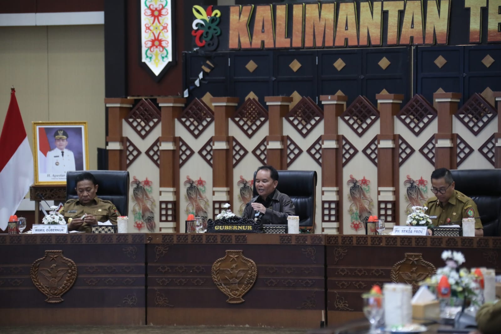 Leonard S Ampung Jadi Plt Sekda Kalteng