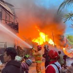 Diduga Lalai, Tiga Bangunan di Kotim Ludes Terbakar
