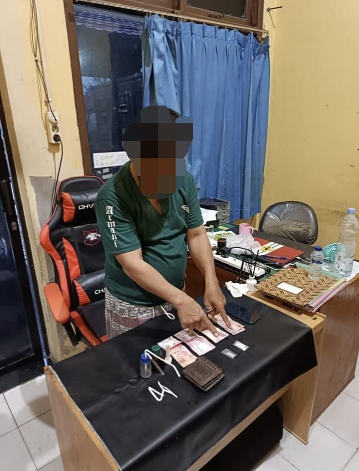 Pemilik Sabu Sempat Buang Barang Bukti