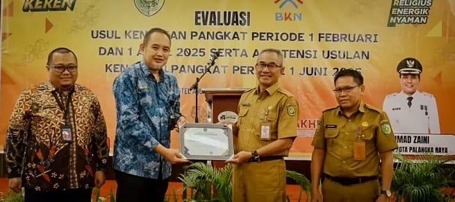Pemko Palangka Raya Raih Penghargaan