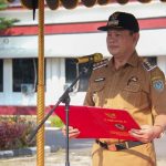 Bupati Seruyan Pimpin Apel Gabungan dan Halalbihalal