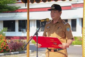 Bupati Seruyan Pimpin Apel Gabungan dan Halalbihalal