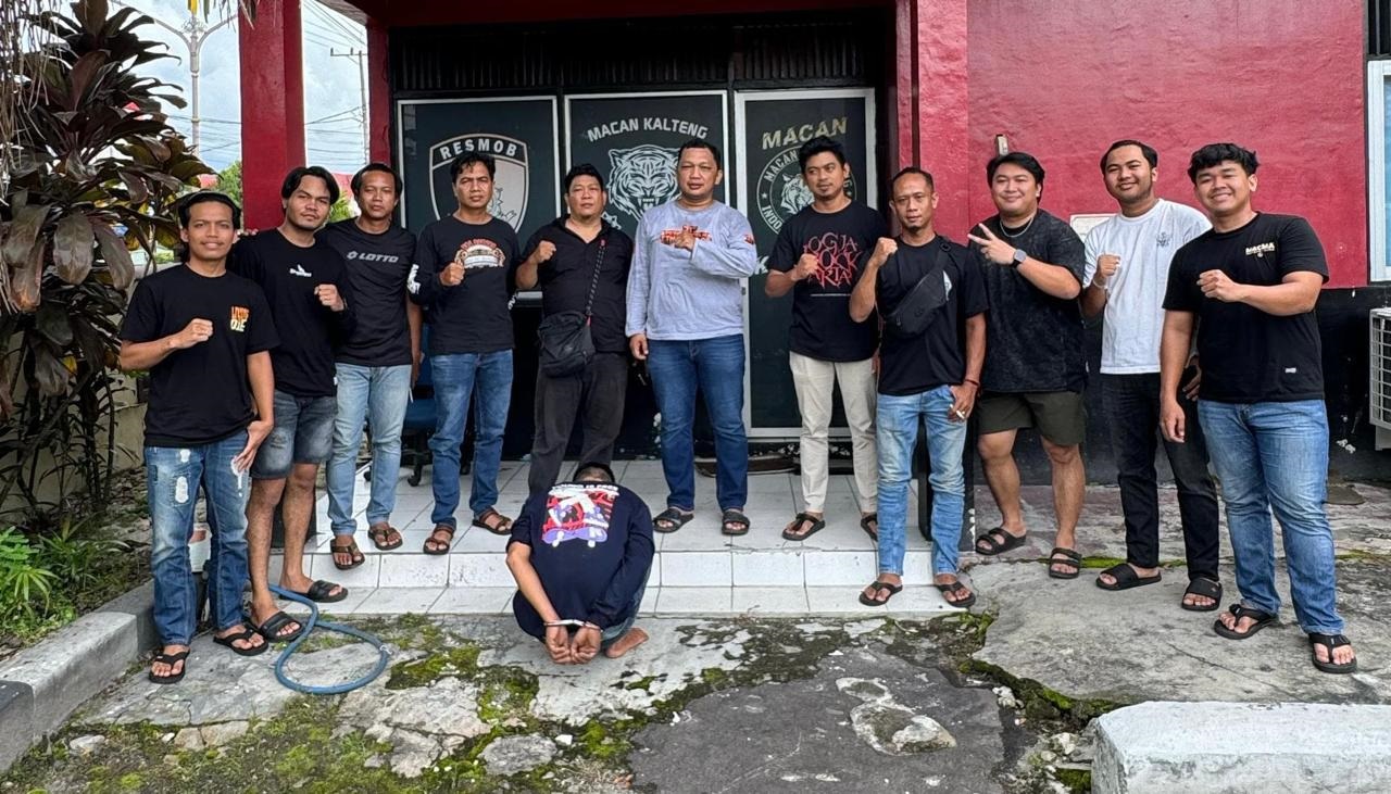 Aniaya Warga di Kapuas, Ditangkap di Pahandut
