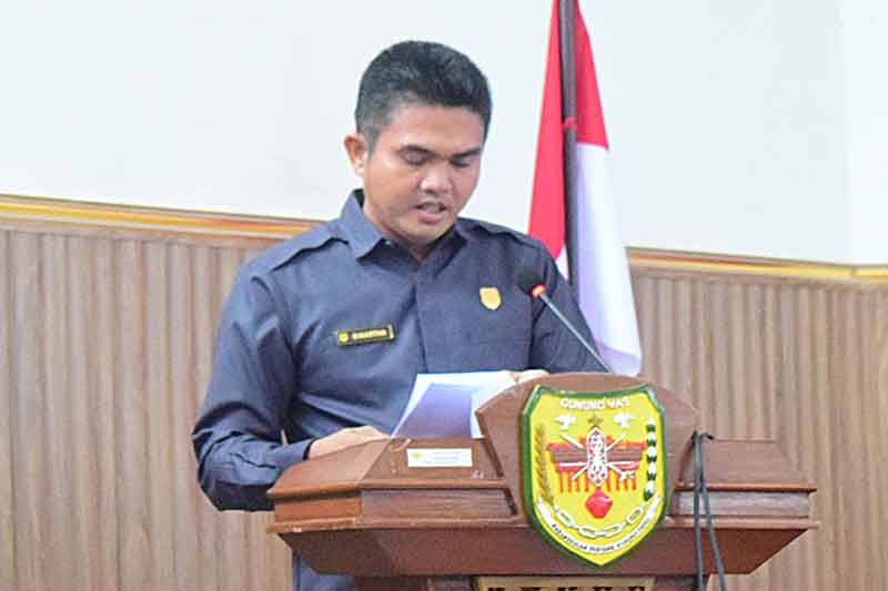 Ketua DPRD Gunung Mas Binartha