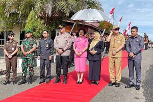 Ketua DPRD Hadiri Pisah Sambut Kapolres Gumas