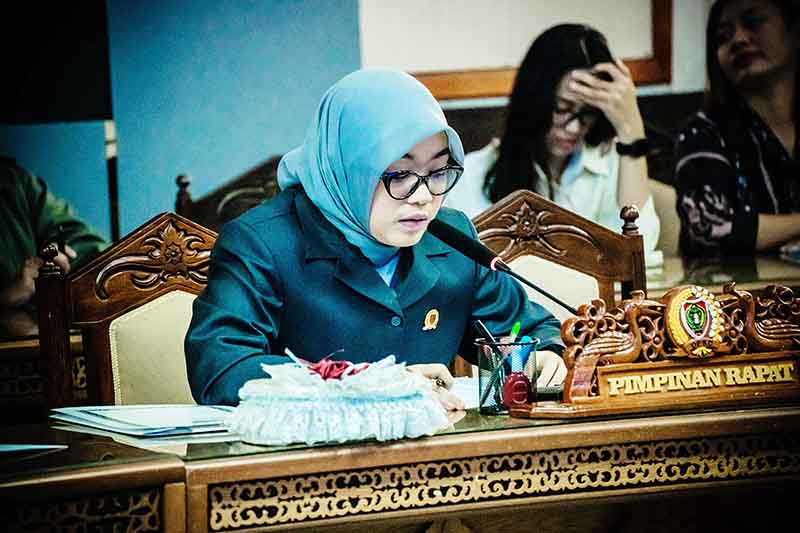 Ketua I DPRD Provinsi Kalimantan Tengah, Riska Agustin